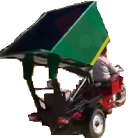 Battery Operated Garbage Tipper
